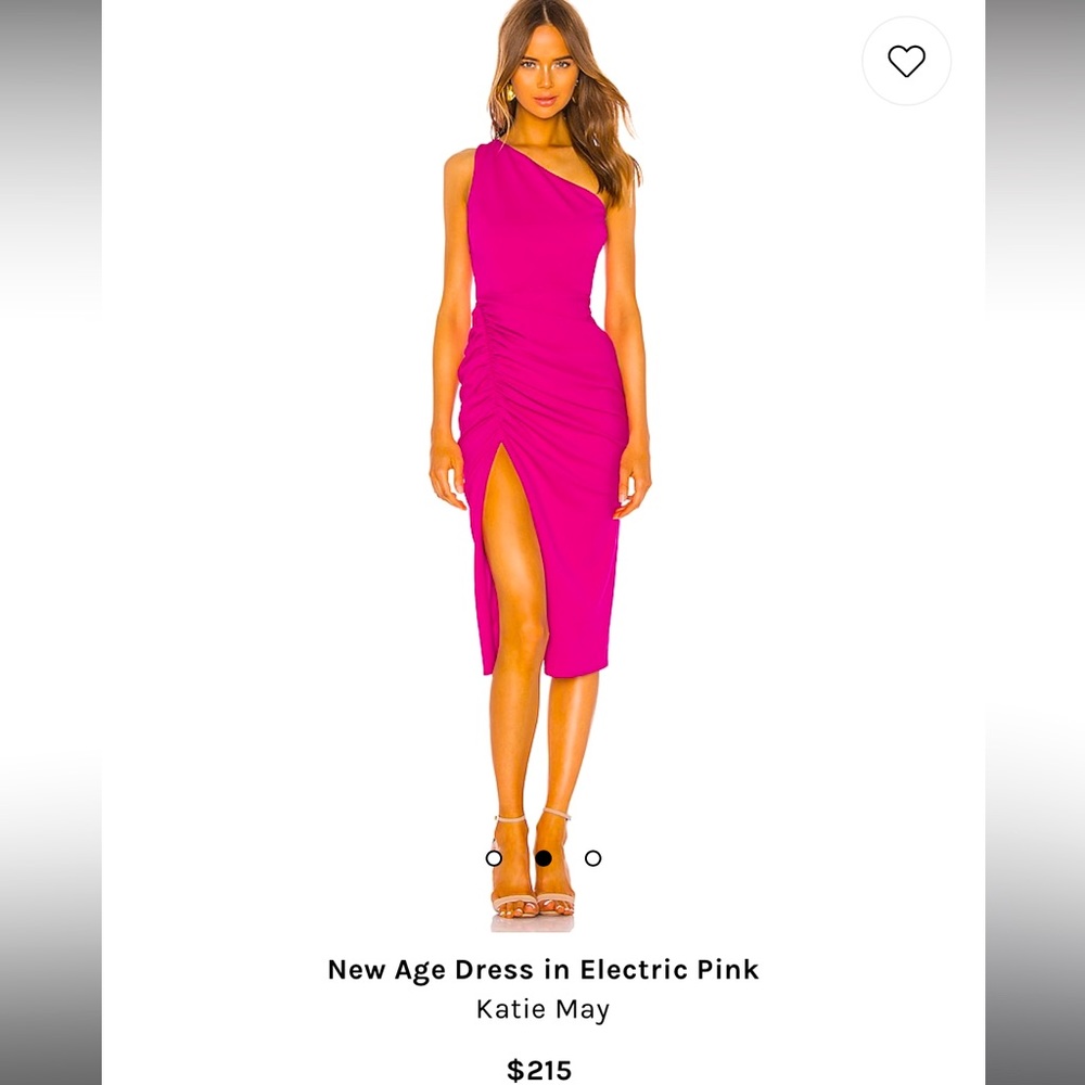 Katie May New Age Dress, electric pink size medium